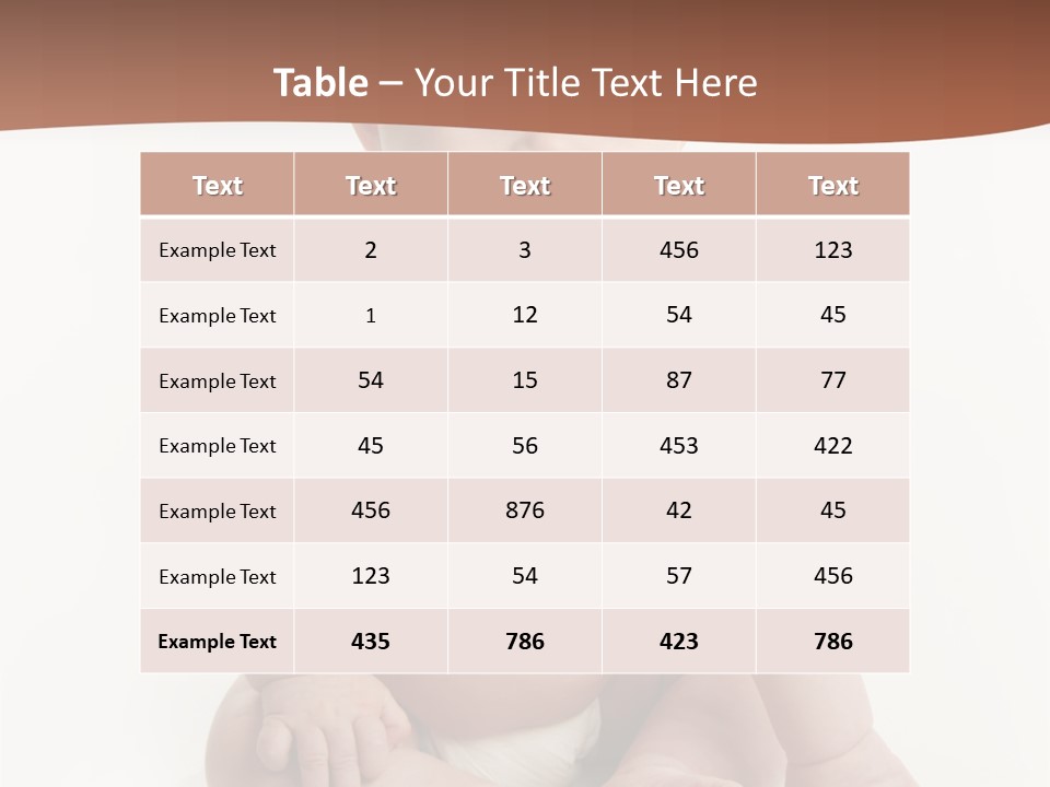 Background Sitting Isolated PowerPoint Template