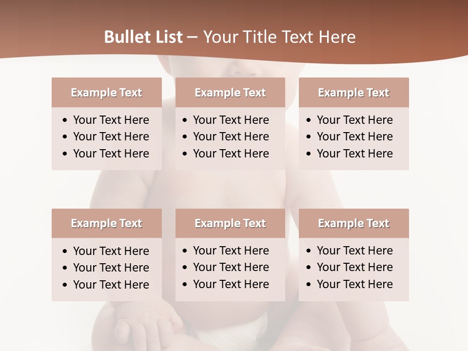 Background Sitting Isolated PowerPoint Template