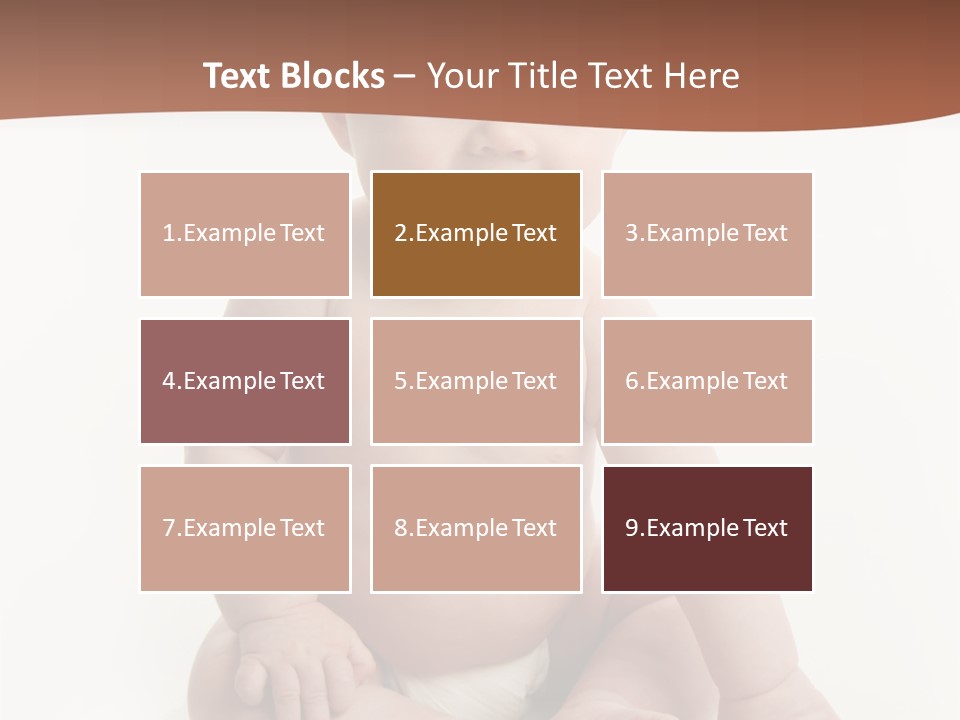 Background Sitting Isolated PowerPoint Template