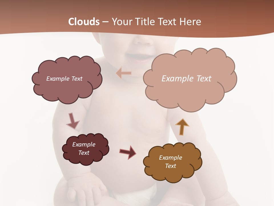 Background Sitting Isolated PowerPoint Template