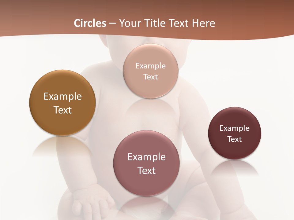 Background Sitting Isolated PowerPoint Template