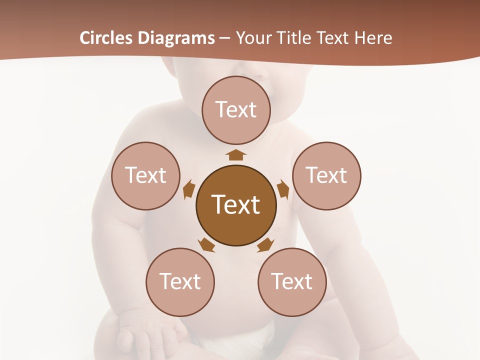 Background Sitting Isolated PowerPoint Template