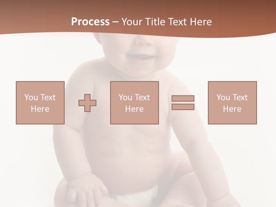 Background Sitting Isolated PowerPoint Template