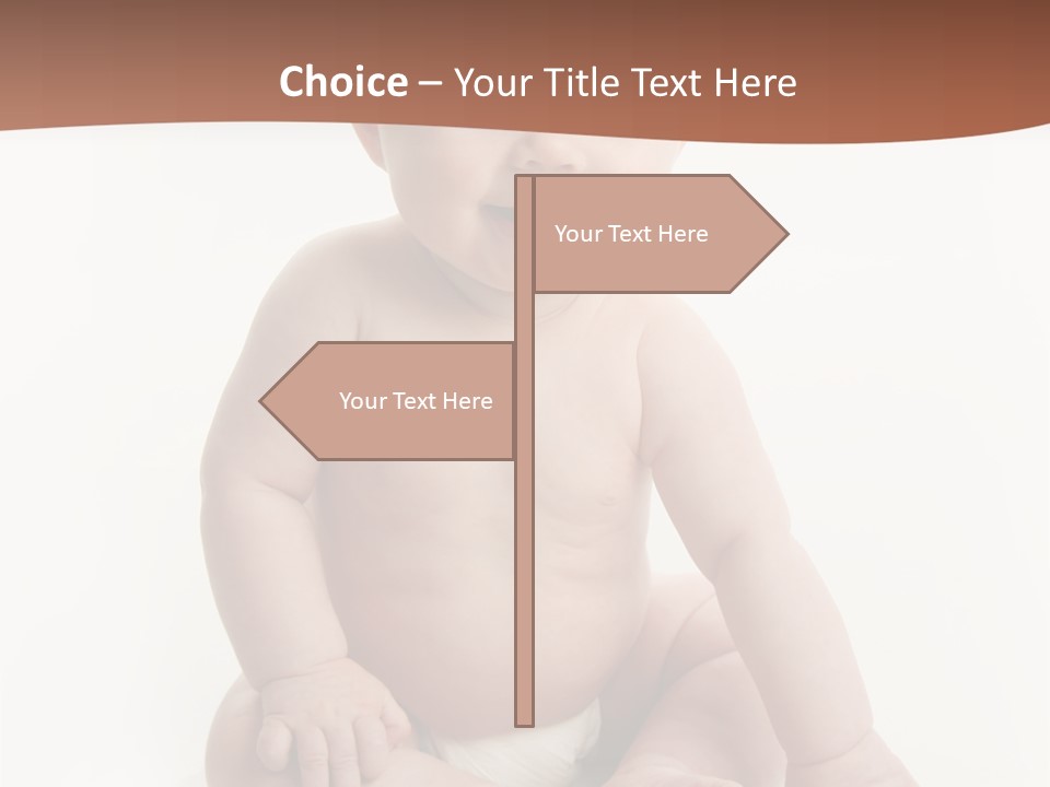 Background Sitting Isolated PowerPoint Template