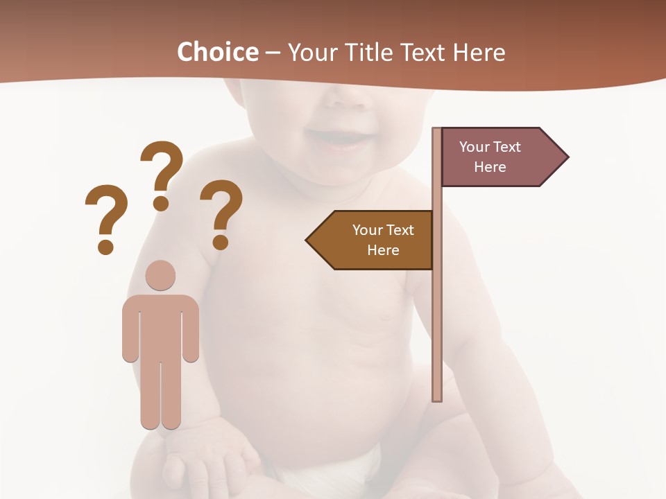 Background Sitting Isolated PowerPoint Template