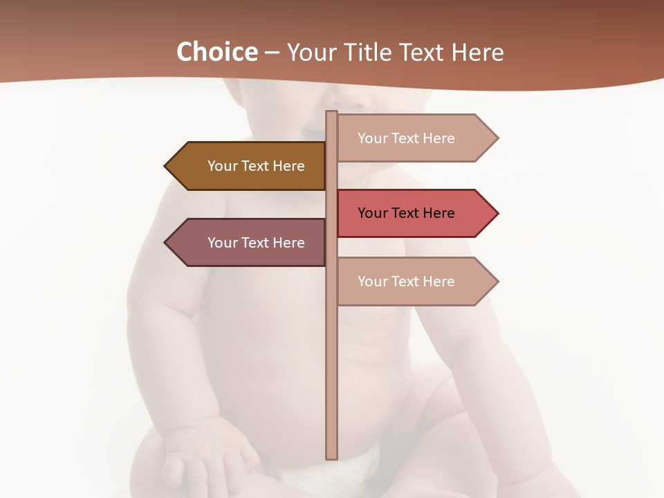 Background Sitting Isolated PowerPoint Template