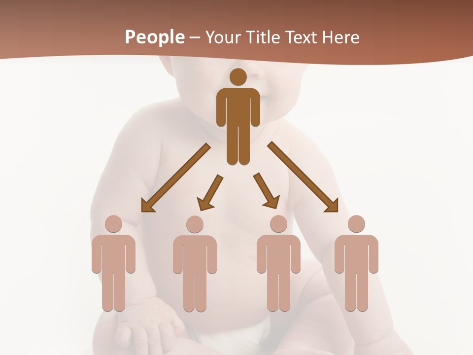 Background Sitting Isolated PowerPoint Template