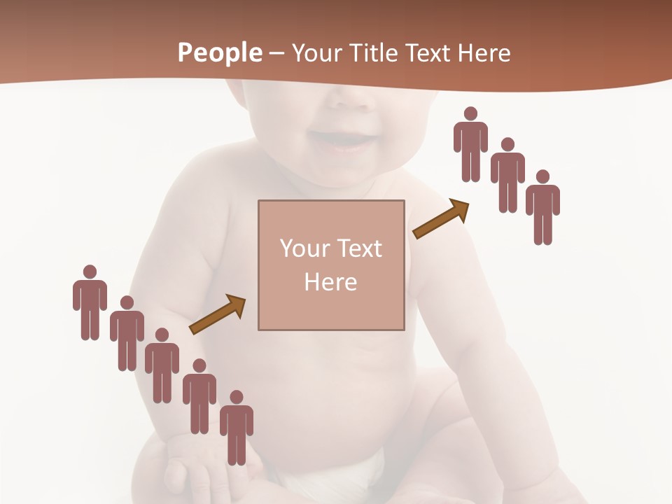 Background Sitting Isolated PowerPoint Template