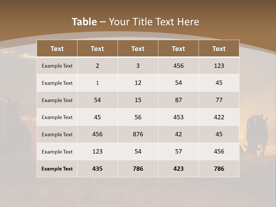 Drawing Black Beam PowerPoint Template