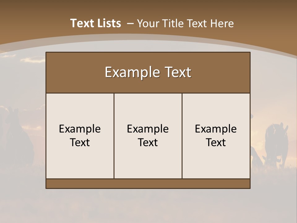 Drawing Black Beam PowerPoint Template