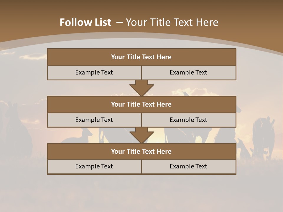 Drawing Black Beam PowerPoint Template