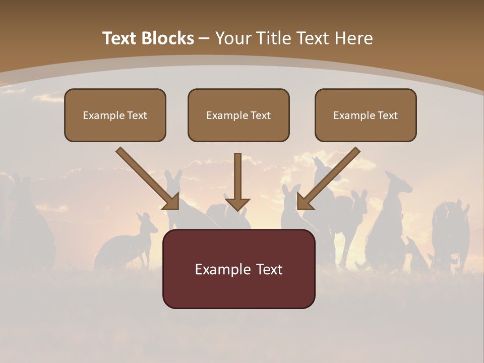 Drawing Black Beam PowerPoint Template