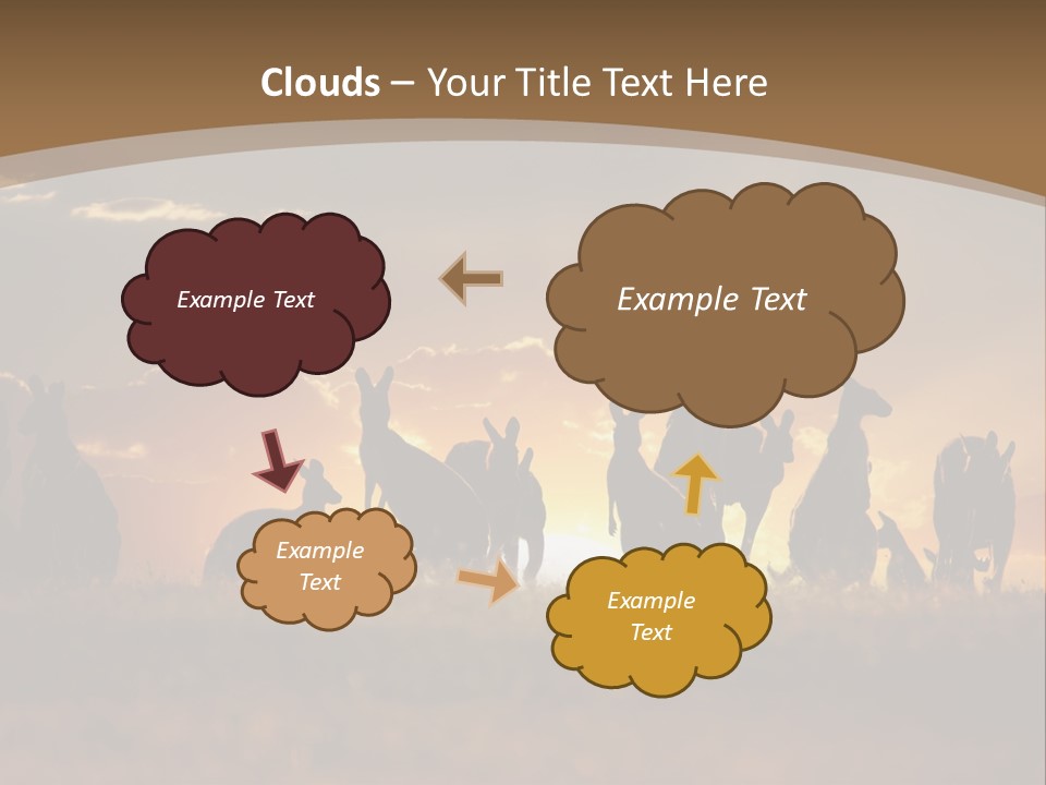 Drawing Black Beam PowerPoint Template