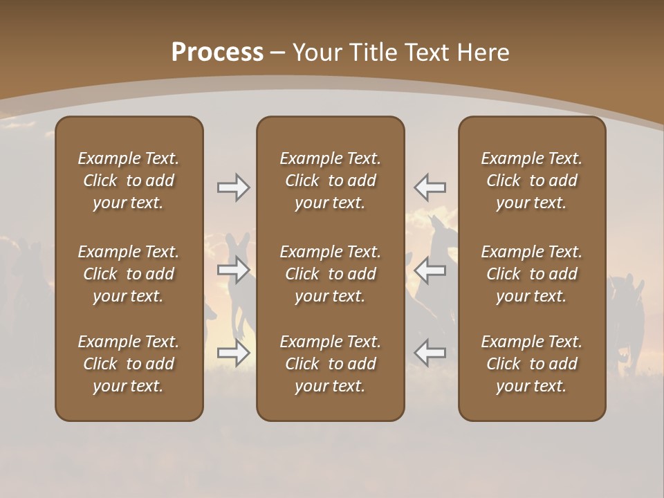 Drawing Black Beam PowerPoint Template