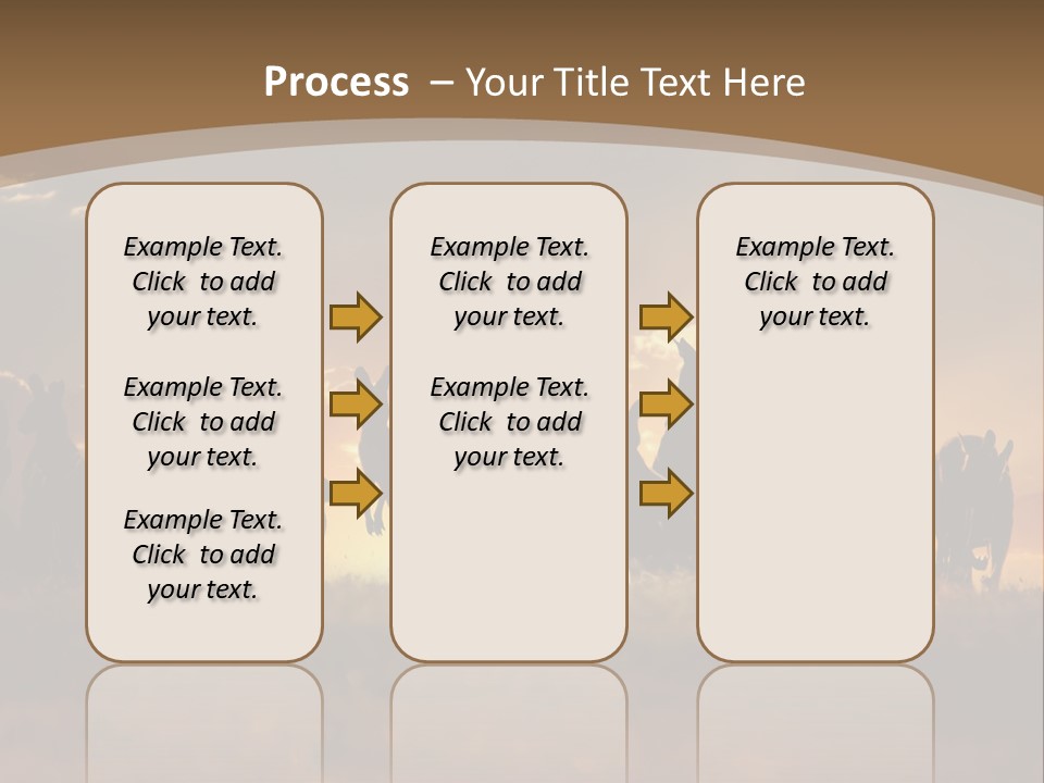 Drawing Black Beam PowerPoint Template