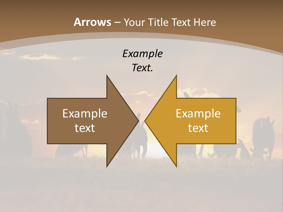 Drawing Black Beam PowerPoint Template