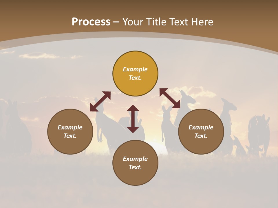 Drawing Black Beam PowerPoint Template