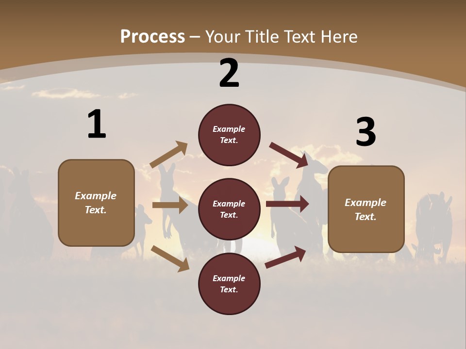 Drawing Black Beam PowerPoint Template
