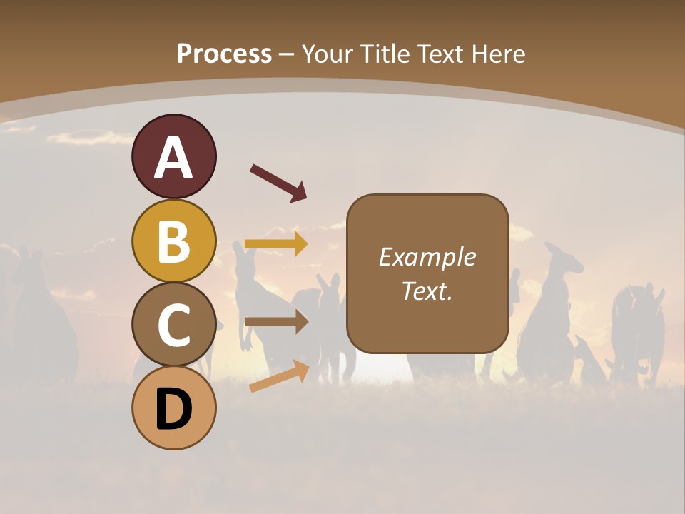 Drawing Black Beam PowerPoint Template