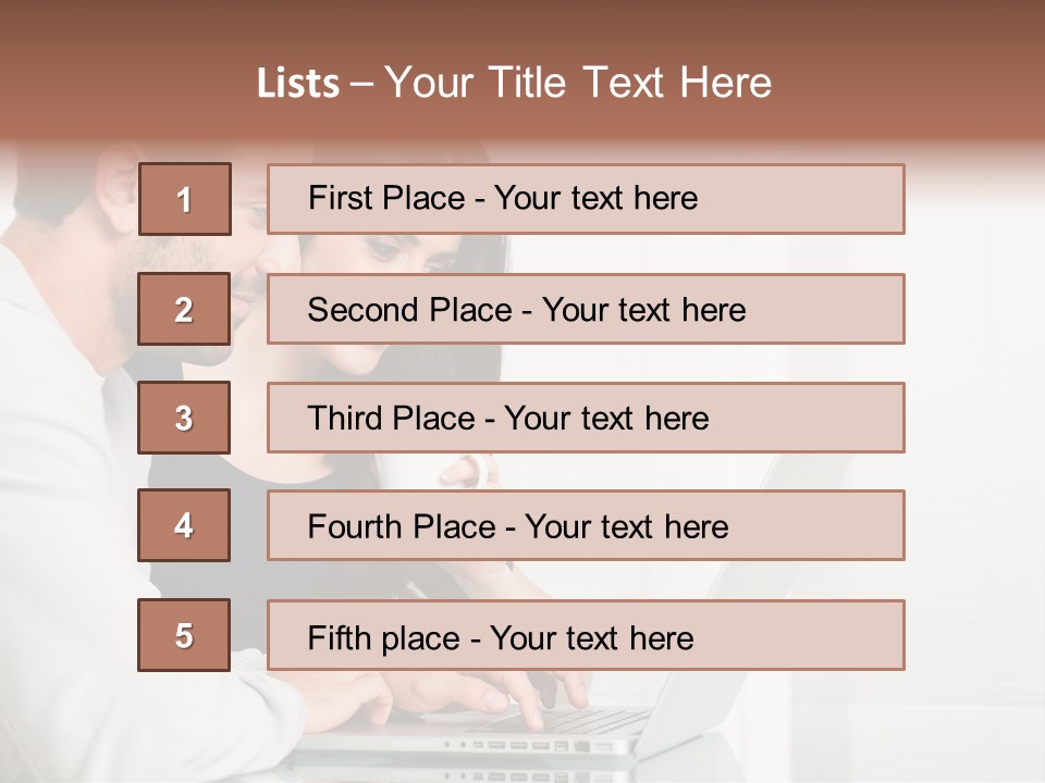 Computer Net Laptop PowerPoint Template