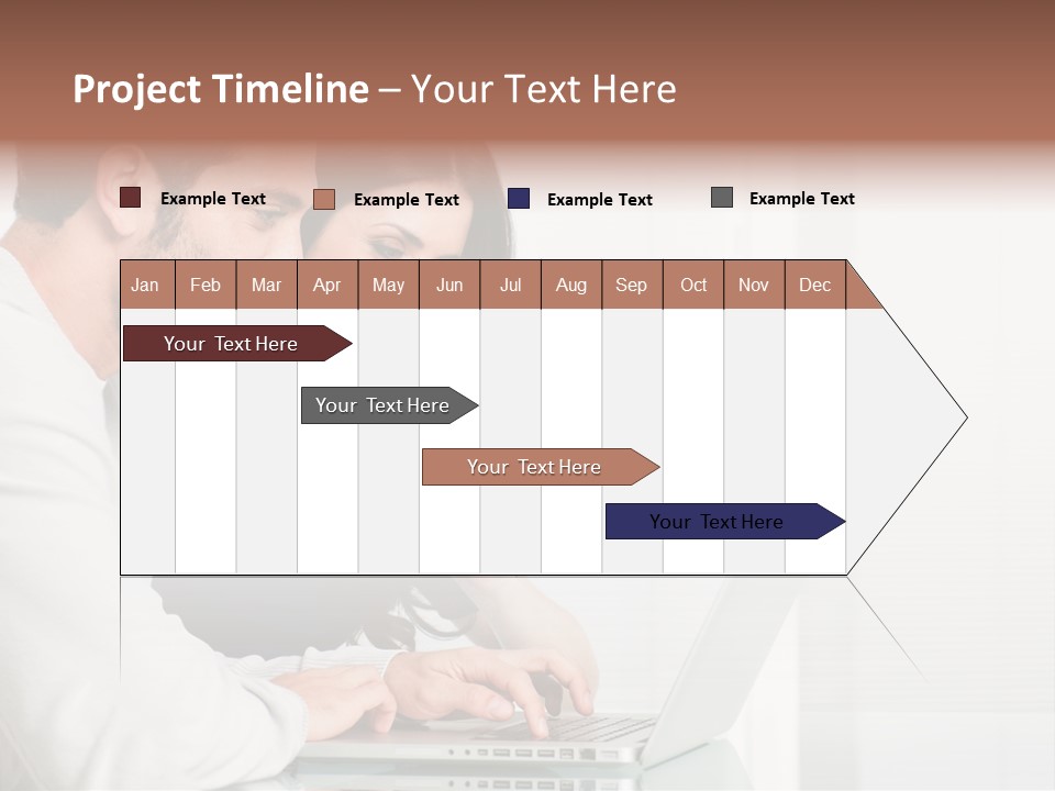 Computer Net Laptop PowerPoint Template