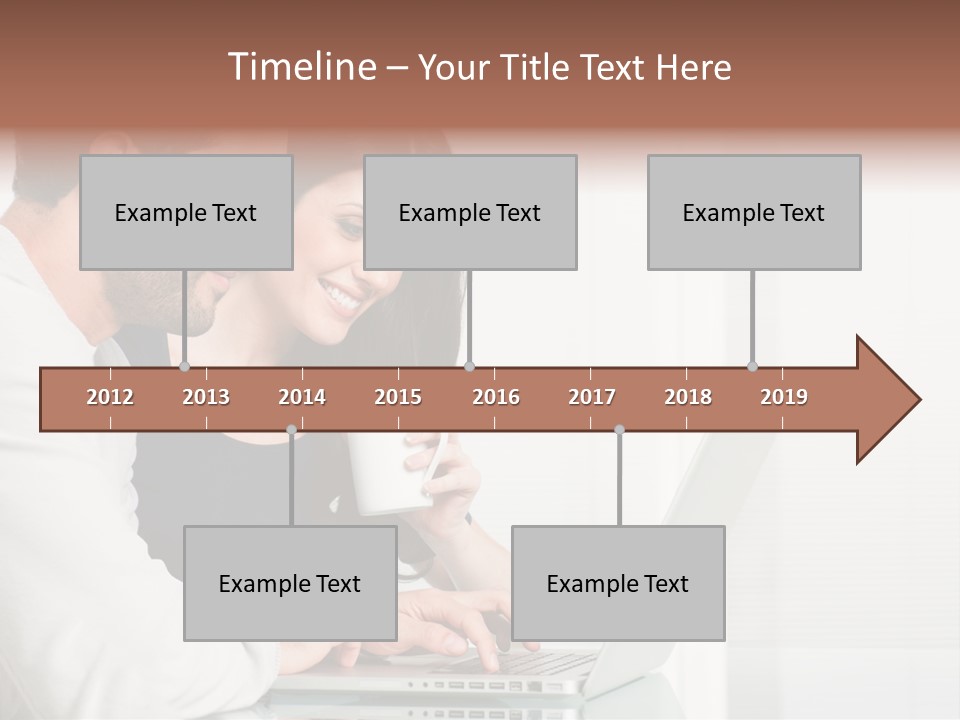 Computer Net Laptop PowerPoint Template