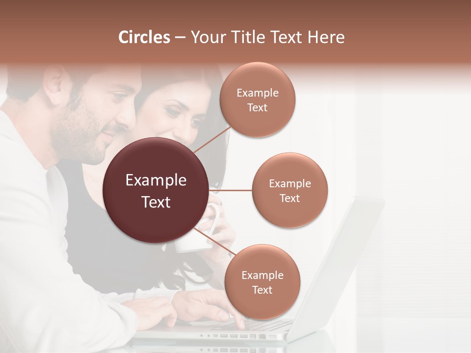 Computer Net Laptop PowerPoint Template