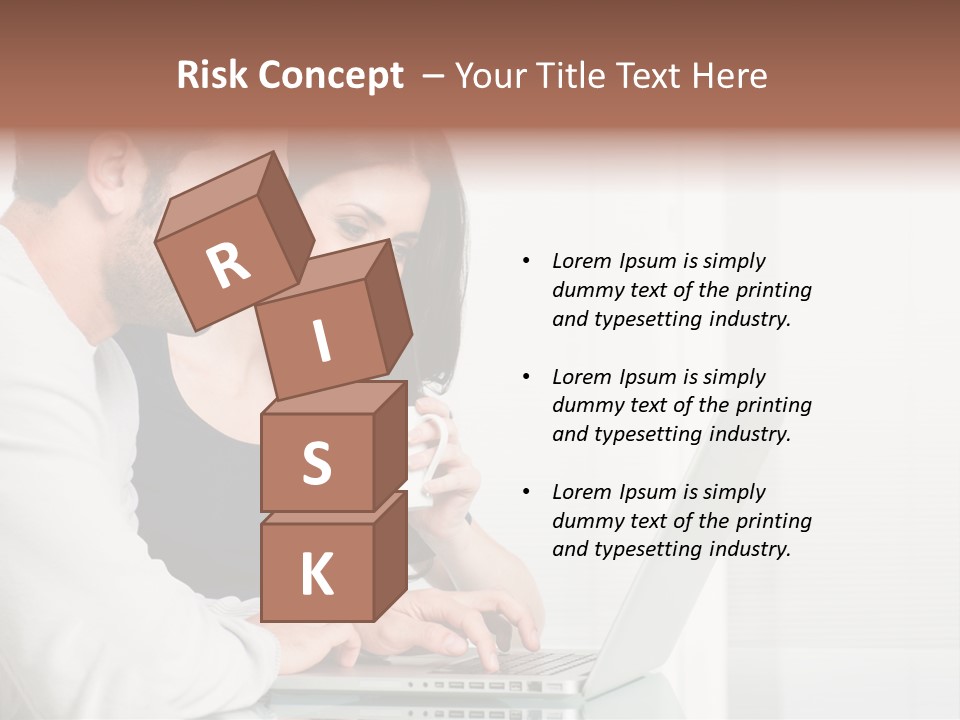 Computer Net Laptop PowerPoint Template