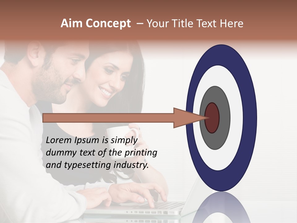 Computer Net Laptop PowerPoint Template