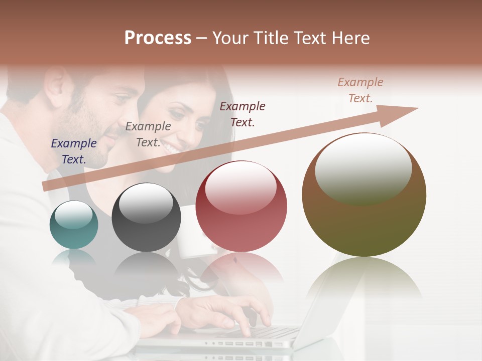 Computer Net Laptop PowerPoint Template