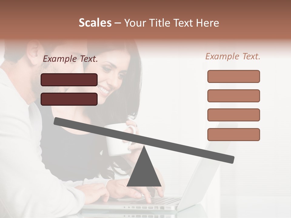 Computer Net Laptop PowerPoint Template