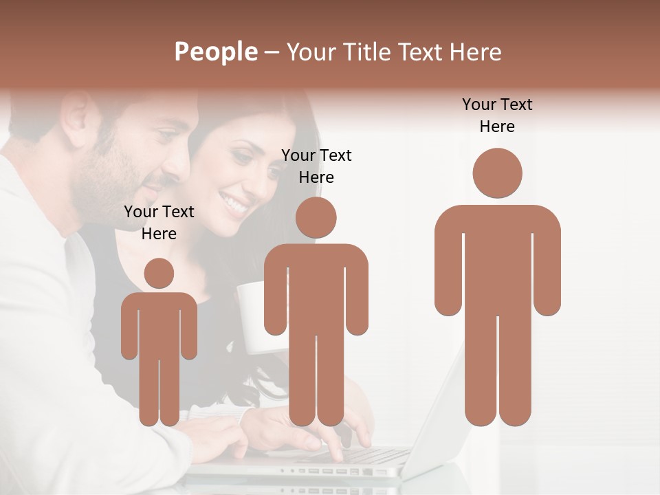 Computer Net Laptop PowerPoint Template