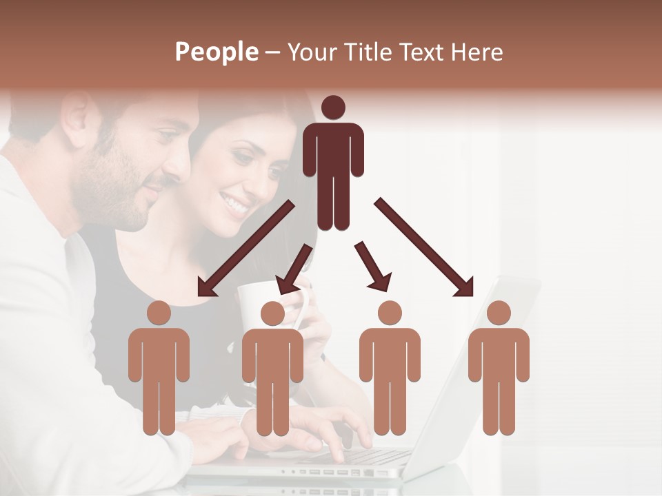 Computer Net Laptop PowerPoint Template