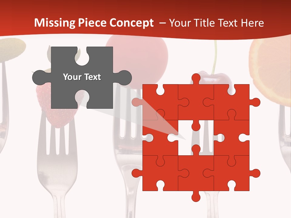 Five Snack Cherry PowerPoint Template