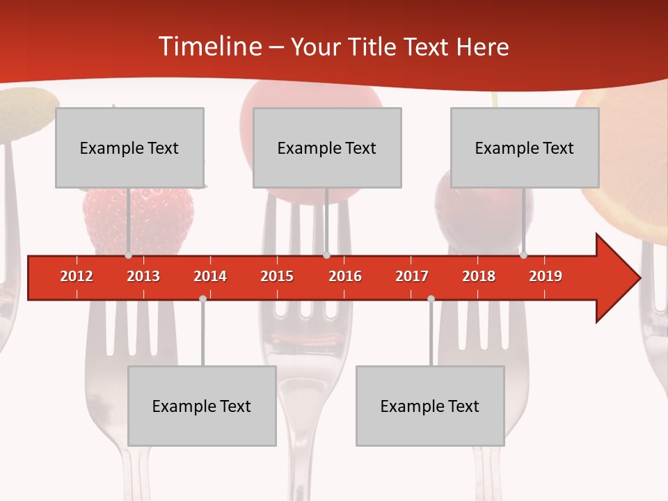 Five Snack Cherry PowerPoint Template