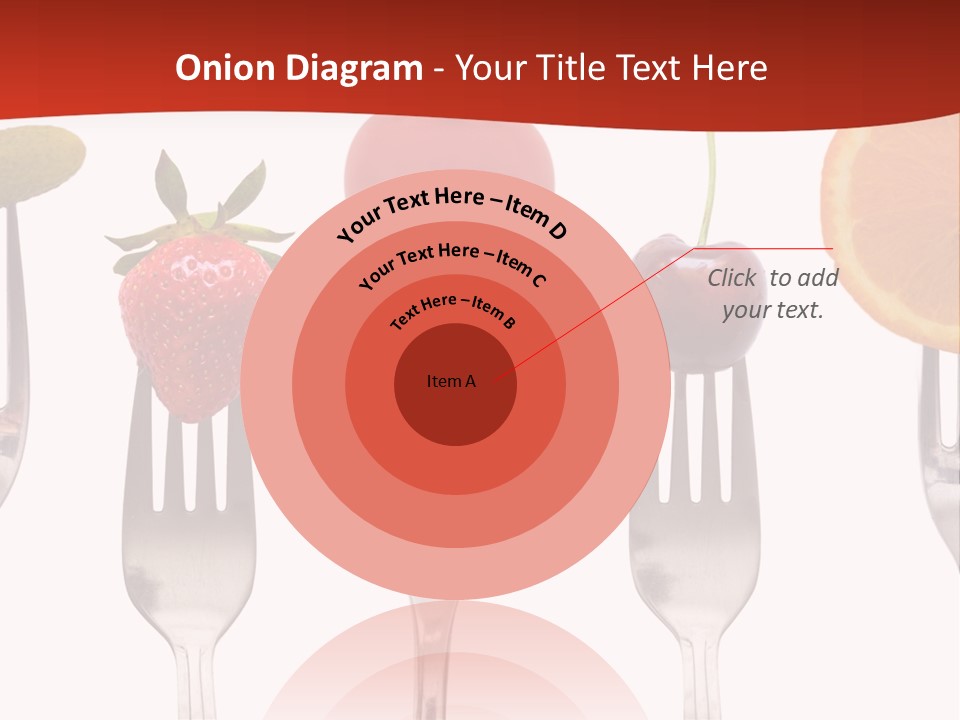 Five Snack Cherry PowerPoint Template