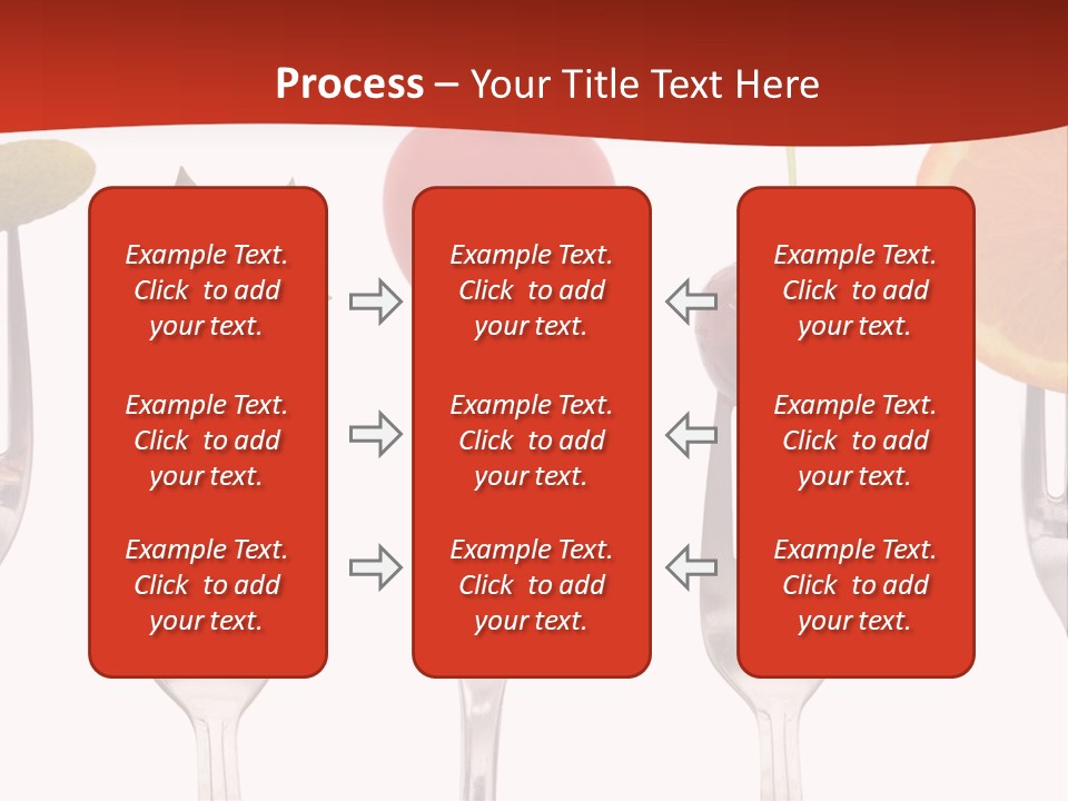Five Snack Cherry PowerPoint Template
