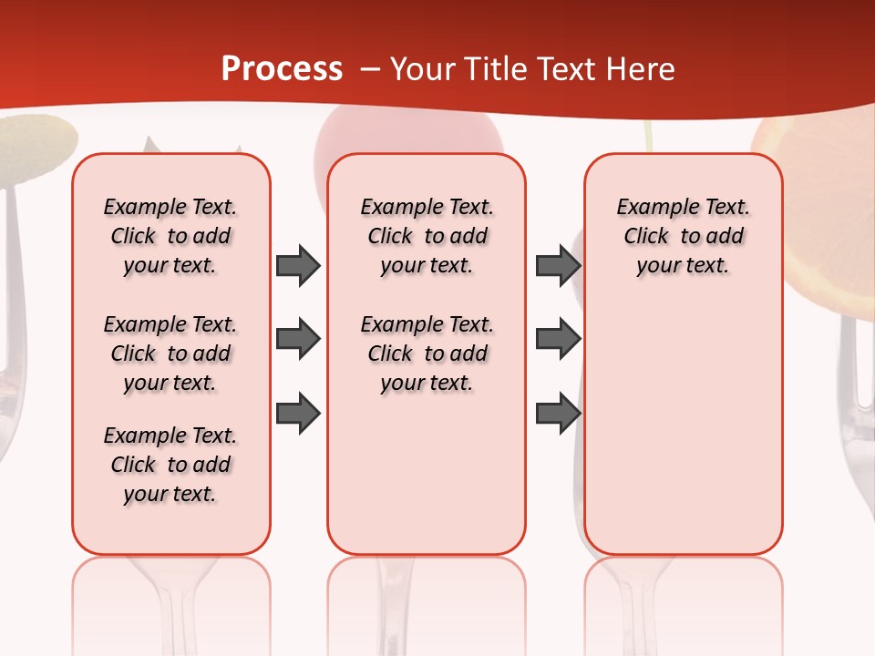 Five Snack Cherry PowerPoint Template