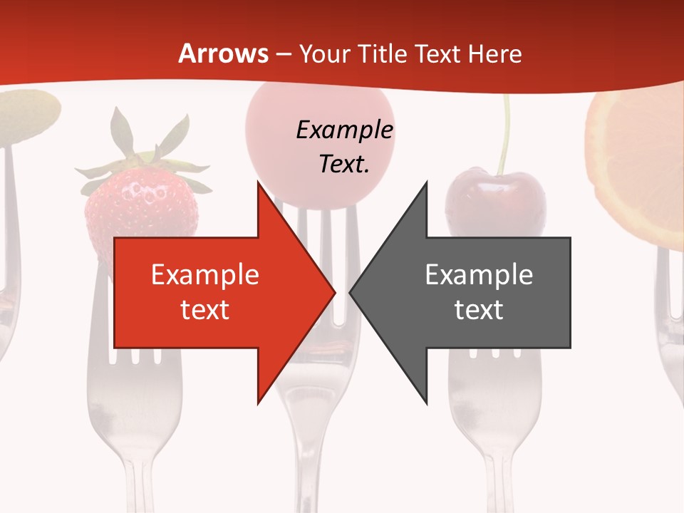 Five Snack Cherry PowerPoint Template