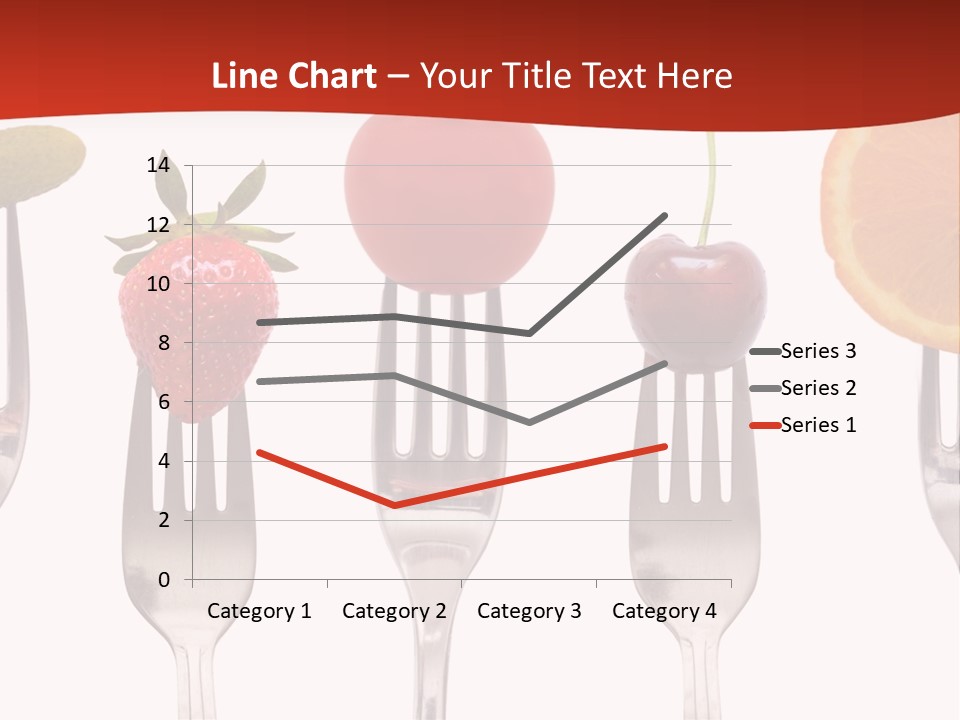 Five Snack Cherry PowerPoint Template