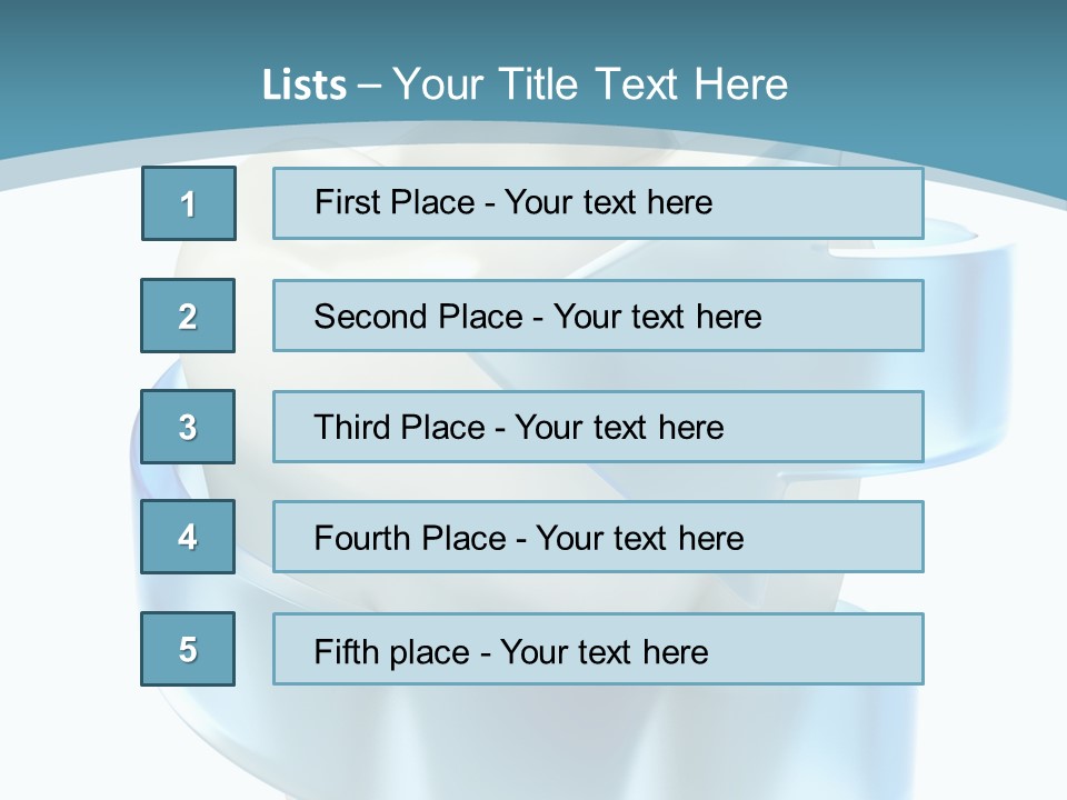 Illness Mouth Caries PowerPoint Template