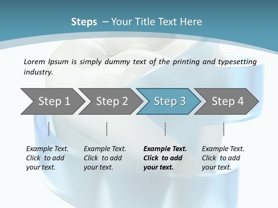 Illness Mouth Caries PowerPoint Template