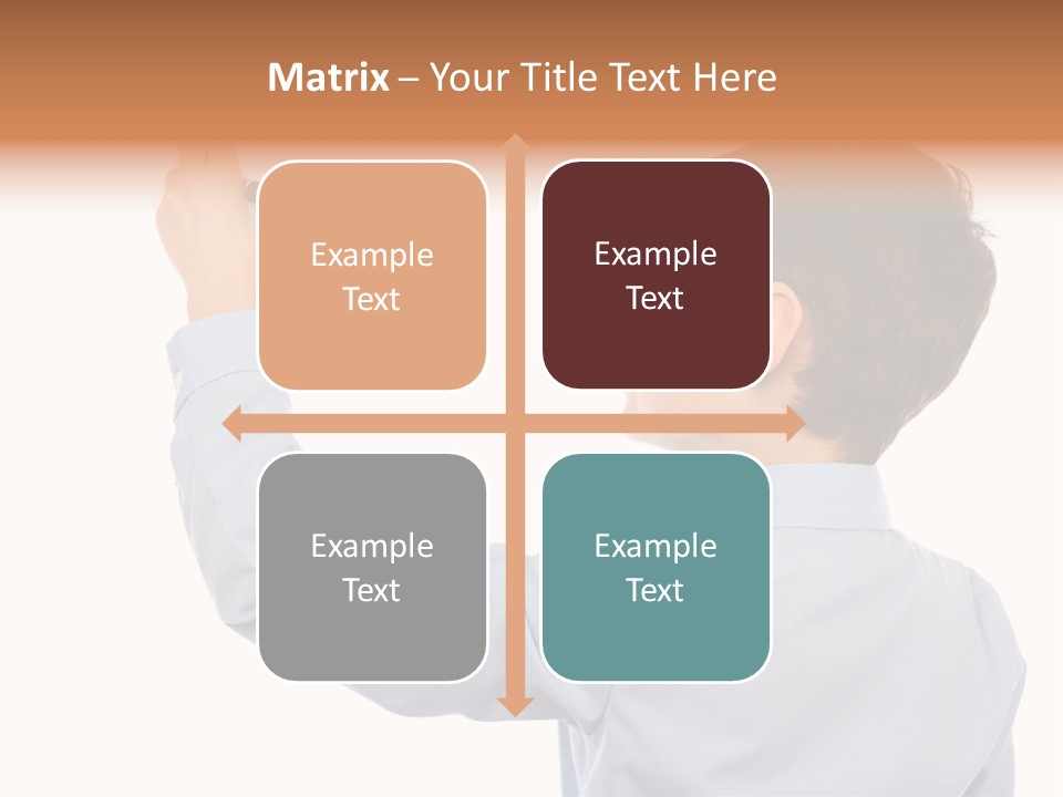 Student Educational Writing PowerPoint Template