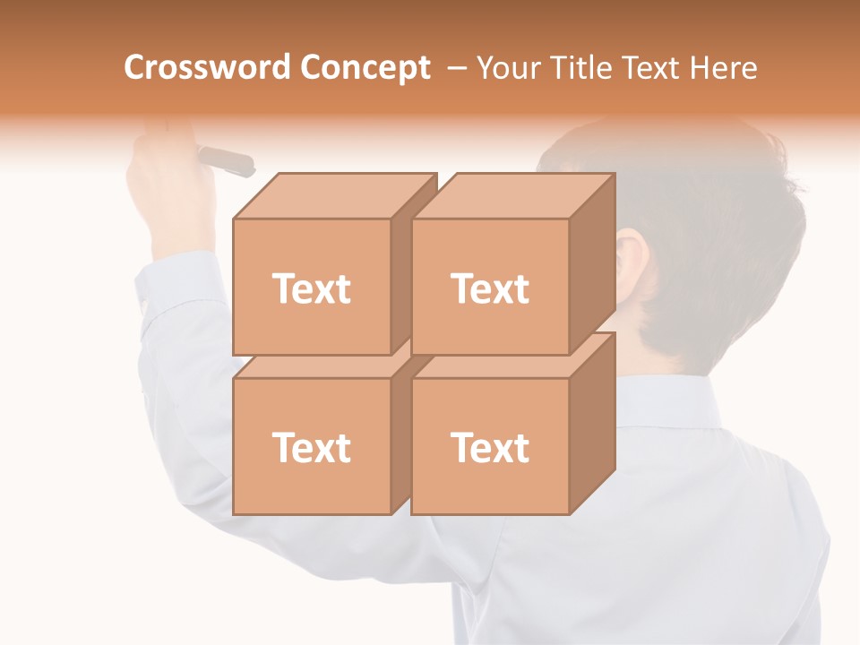 Student Educational Writing PowerPoint Template