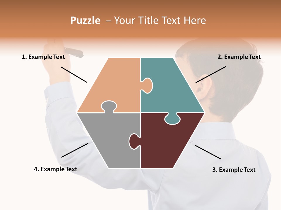 Student Educational Writing PowerPoint Template