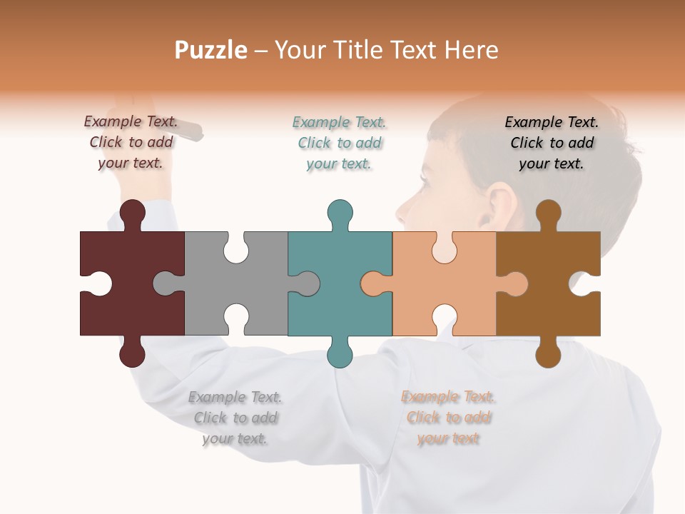 Student Educational Writing PowerPoint Template