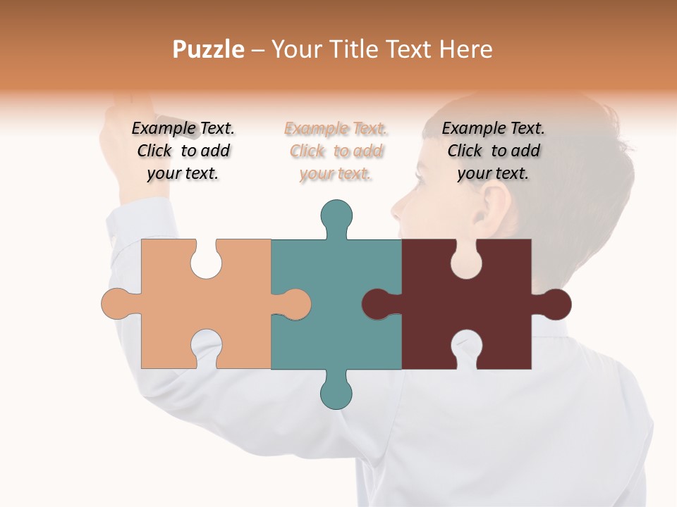 Student Educational Writing PowerPoint Template