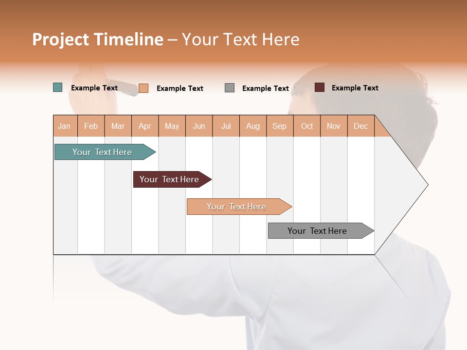 Student Educational Writing PowerPoint Template
