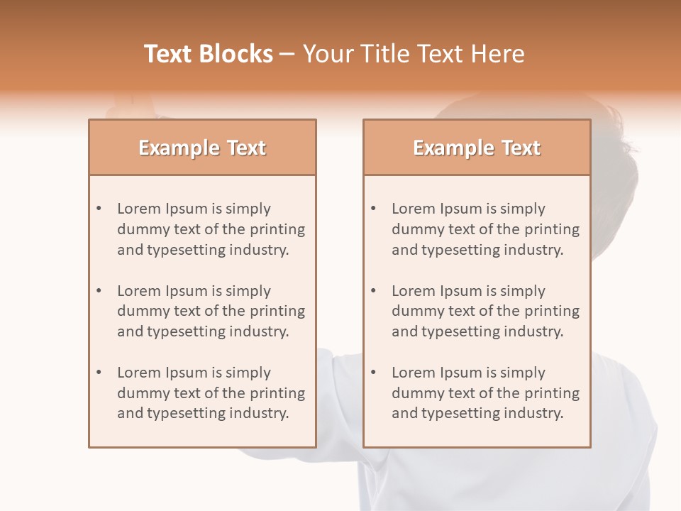 Student Educational Writing PowerPoint Template