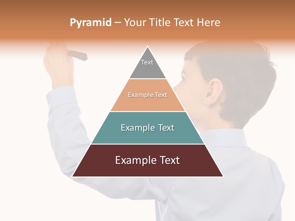 Student Educational Writing PowerPoint Template